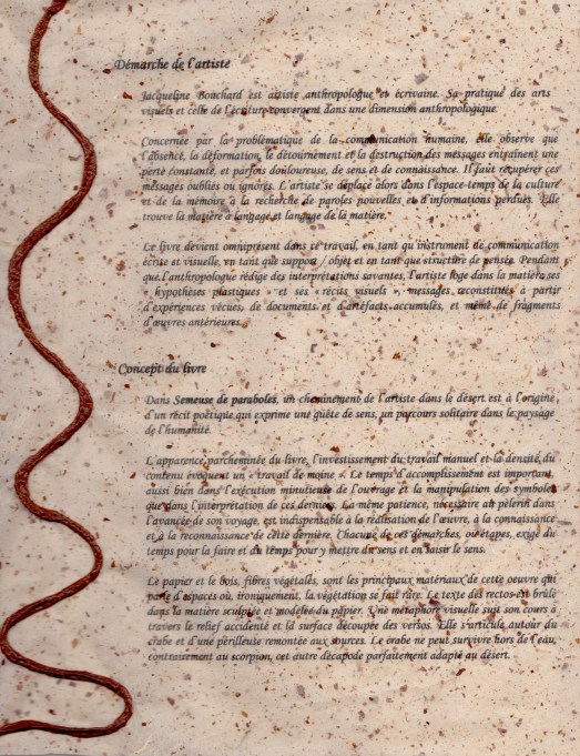 informations about Artist Book page 2