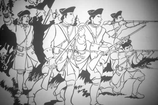 Dessin Soldats à l'attaque - copie