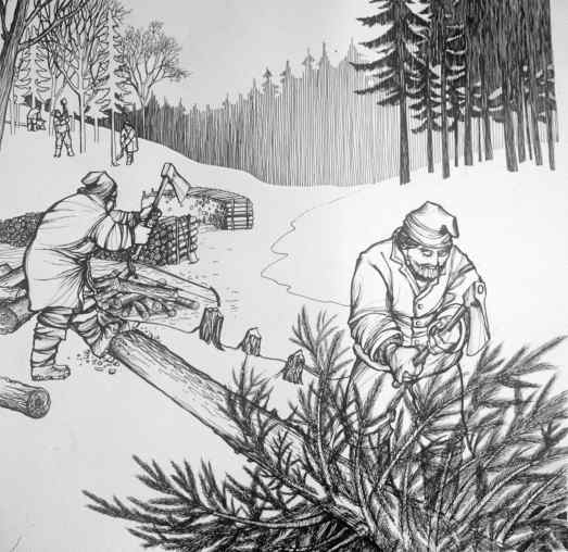 DessinG Bûcherons - copie